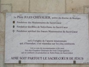 Inschrift zu Jules Chevalier