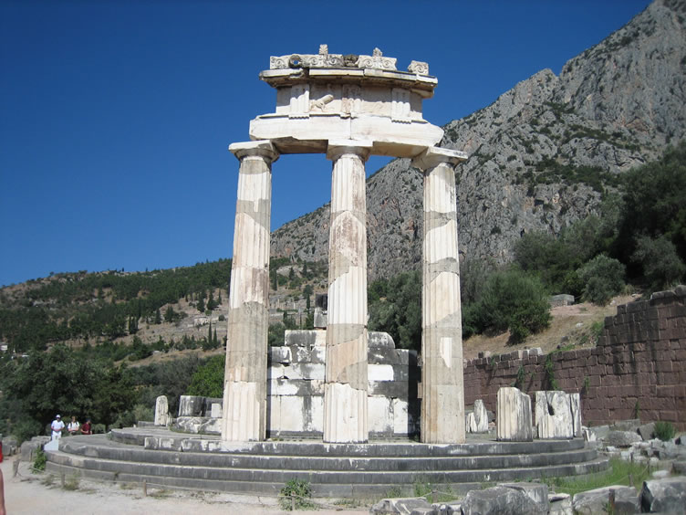Die Tholos von Delphi